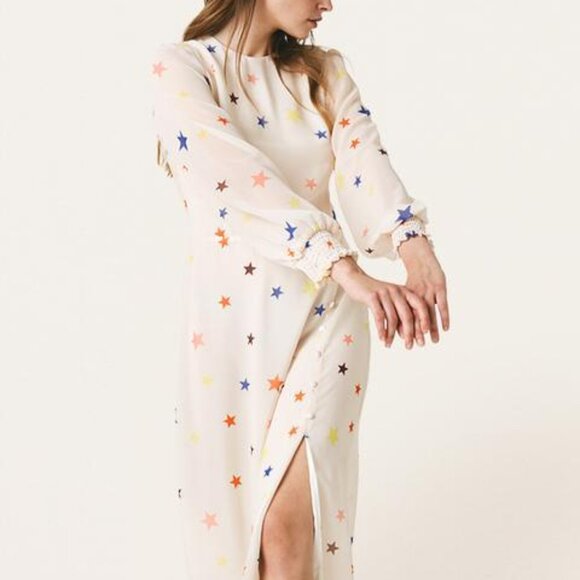 Nobody's Child Star Georgie Midi Dress sz 6 - Picture 11 of 13